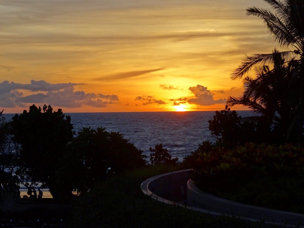 Sunset at Kuta Beach